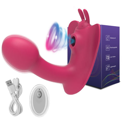 Clitoral Sucking Vibrator for Women, Remote Control Clit Sucker, Clitoris Stimulator, Realistic Dildo, Vibrating Sex Toys for Adult Women 18+