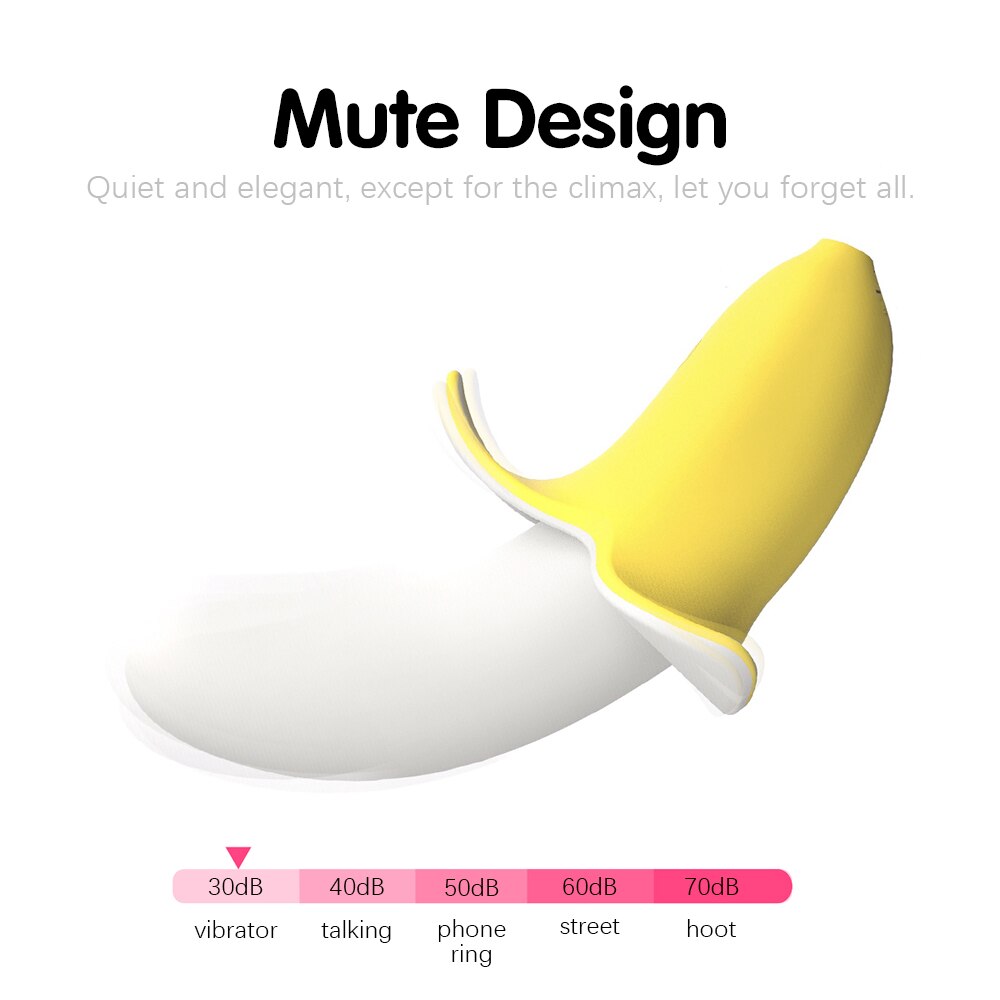 Banana Clitoral Vibrator G-Spot Stimulator Vaginal Silicone Dildo Female Masturbator Cute Adult Sex Toy for Women