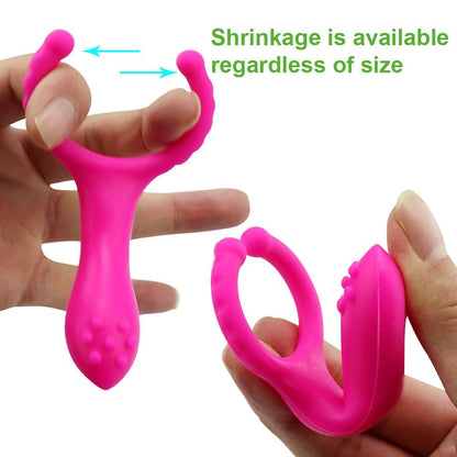 Clitoris Stimulator Dildo Anal with Butt Plug Vibrator Nipple Vagina Vibrating Adult Sex Toys for Men Women Couple
