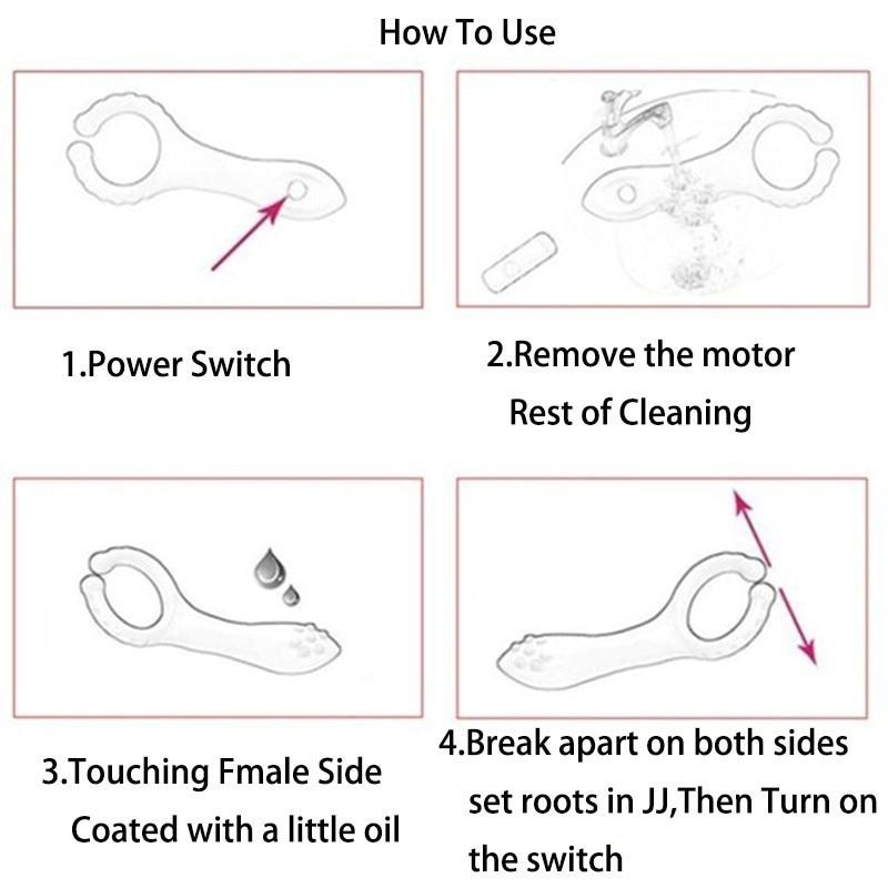 Clitoris Stimulator Dildo Anal with Butt Plug Vibrator Nipple Vagina Vibrating Adult Sex Toys for Men Women Couple