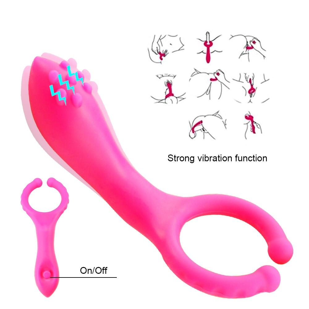 Clitoris Stimulator Dildo Anal with Butt Plug Vibrator Nipple Vagina Vibrating Adult Sex Toys for Men Women Couple