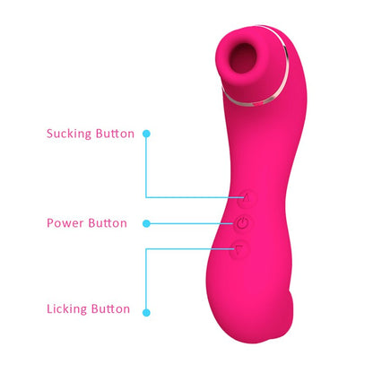 Clitoris Sucker Sex Sucking Toys Vibrator Powerful Clitoris Blowjob Tongue Stimulator Nipple Vagina Pussy Pump Sex Toys for Women