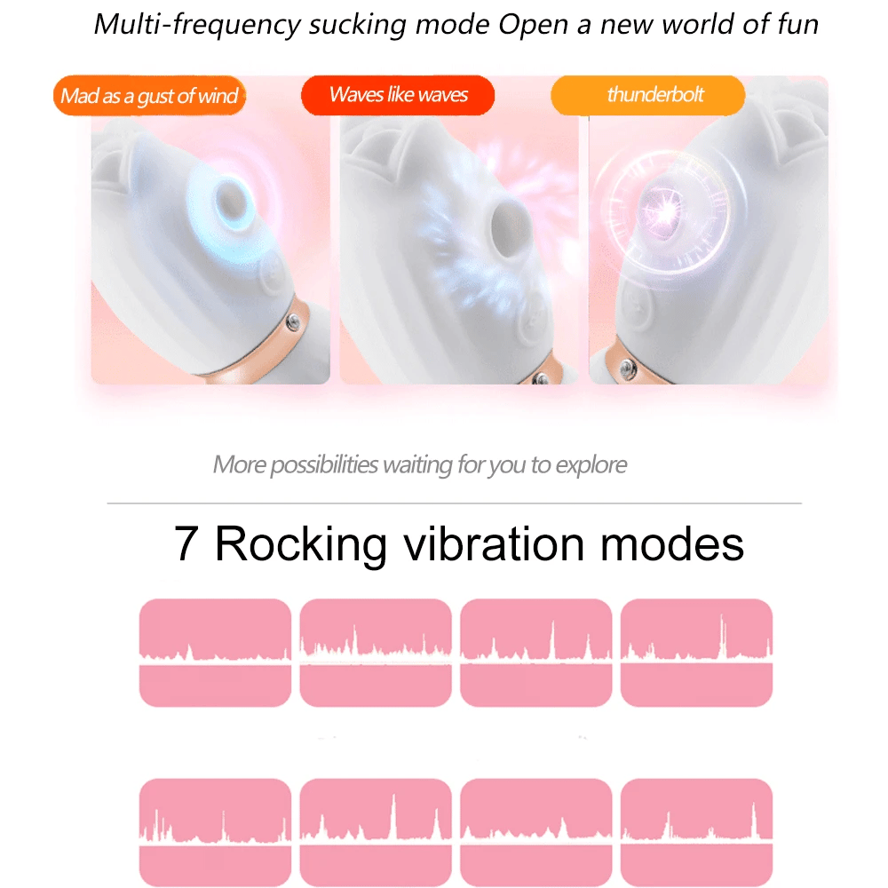 Clitoral Suction Vibrator, Swing Dildo for Women, Heating Vibrator, Female 18 Sex Toy for Couples, Full Body Massage for Girls