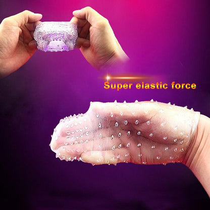 5pcs/set TPE Penis Sleeve Delay Time Crystal Cock Rings Reusable Condom Penis Extension Penis Rings Adult Sex Toys for Men