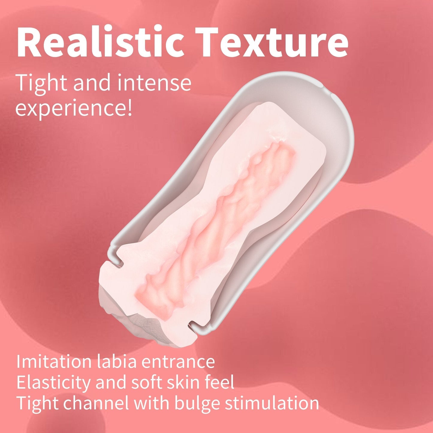 DRY WELL Genuine Vagina Masturbator Cup Vacuum Oral Sex Adult Pussy Anal Men Self-Pleasure Adult Products Suction Friend