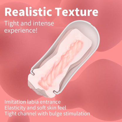 DRY WELL Genuine Vagina Masturbator Cup Vacuum Oral Sex Adult Pussy Anal Men Self-Pleasure Adult Products Suction Friend