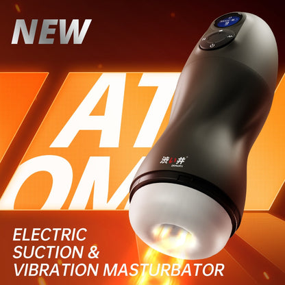 DRYWELL Intelligent Sex Robot for Men, Oral Sex Suction Male Automatic Masturbator, 9 Suction Modes & 9 Vibration Modes & 1 Boost Mode, Heating Function, Realistic Female Moans, Adult Product for Men