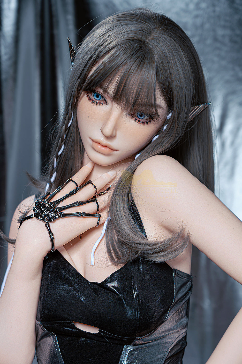 Irontechdoll Julane 163cm Full Silicone Head Small Boobs Lovely Real-looking Sex Doll NO.1108