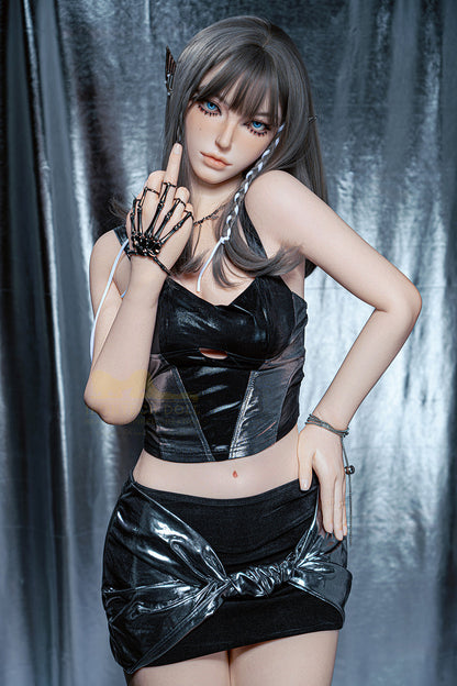 Irontechdoll Julane 163cm Full Silicone Head Small Boobs Lovely Real-looking Sex Doll NO.1108