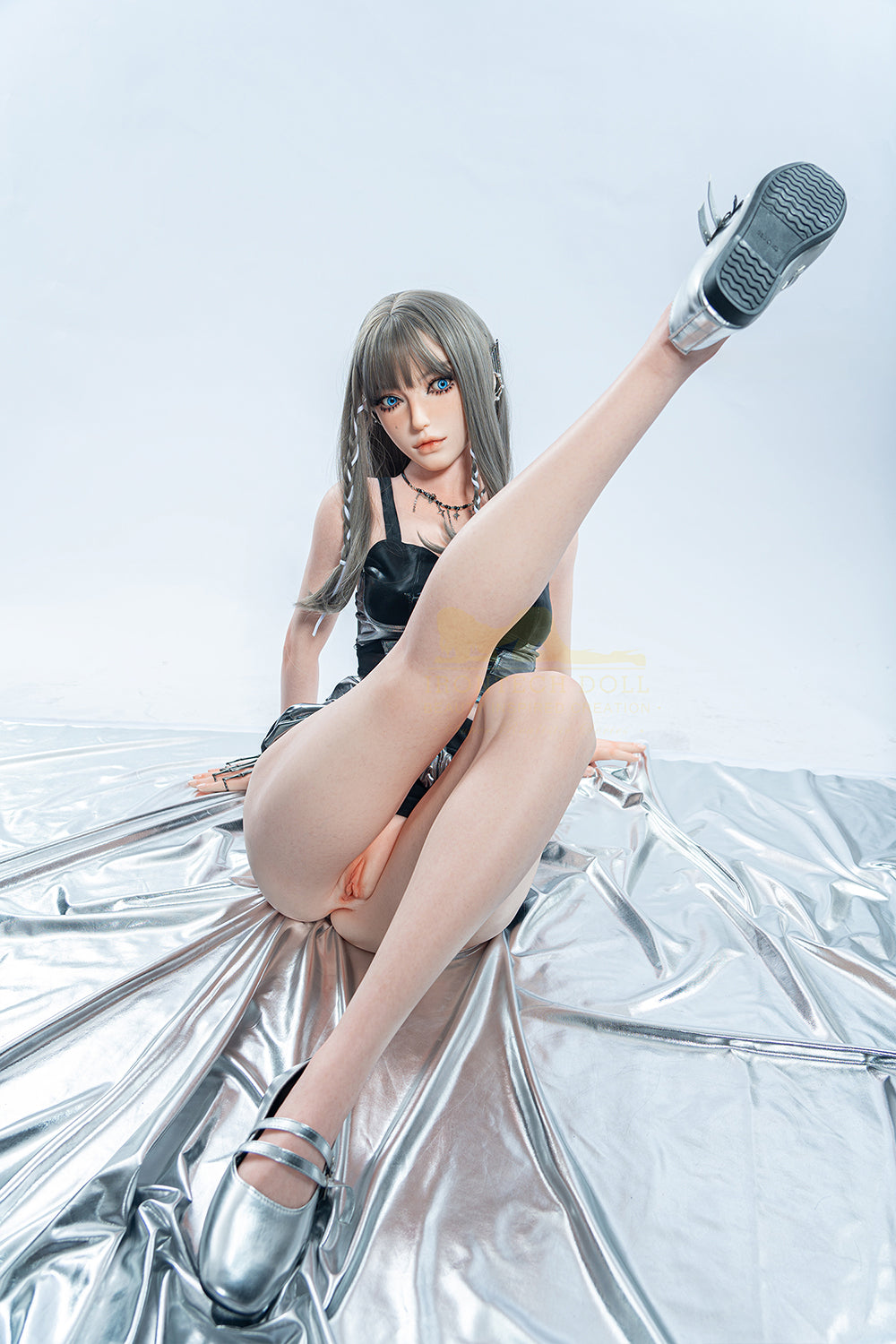 Irontechdoll Julane 163cm Full Silicone Head Small Boobs Lovely Real-looking Sex Doll NO.1108