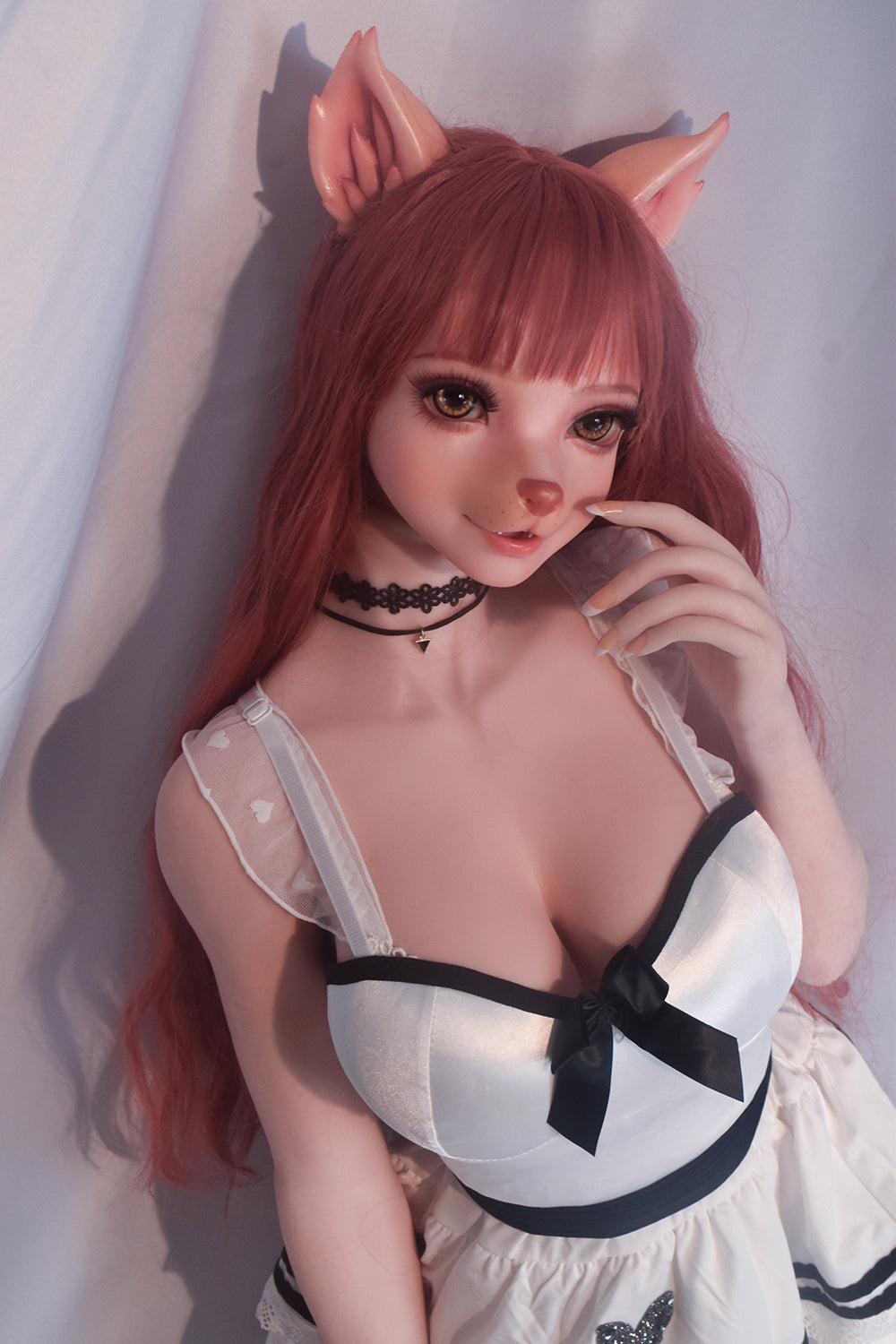 Neko 150cm Full Silicone Furry Cat Hentai Sex Doll With Small Boobs NO.1116