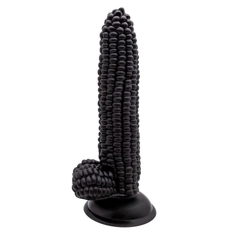 Realistic Silicone Corn Dildo Anal Plug Suction Cup Vegetable Dildo Sex Toys for Women Vaginal Massager G-Spot Masturbator Good