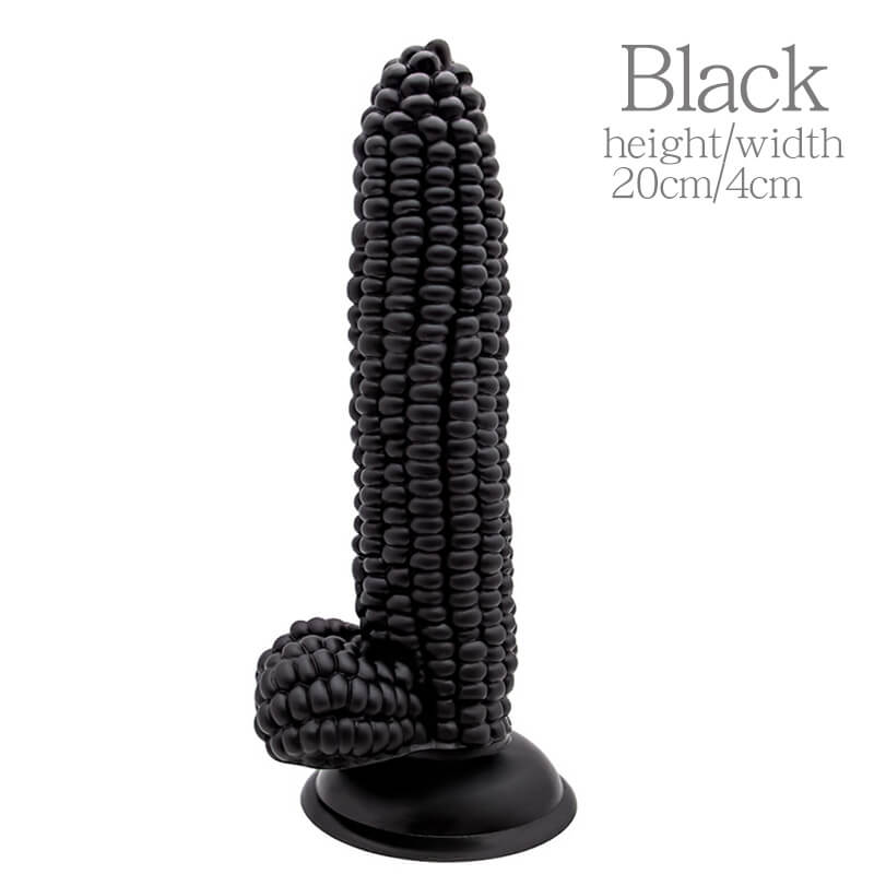 Realistic Silicone Corn Dildo Anal Plug Suction Cup Vegetable Dildo Sex Toys for Women Vaginal Massager G-Spot Masturbator Good