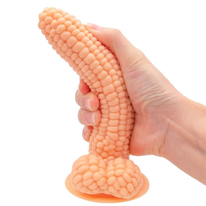 Realistic Silicone Corn Dildo Anal Plug Suction Cup Vegetable Dildo Sex Toys for Women Vaginal Massager G-Spot Masturbator Good