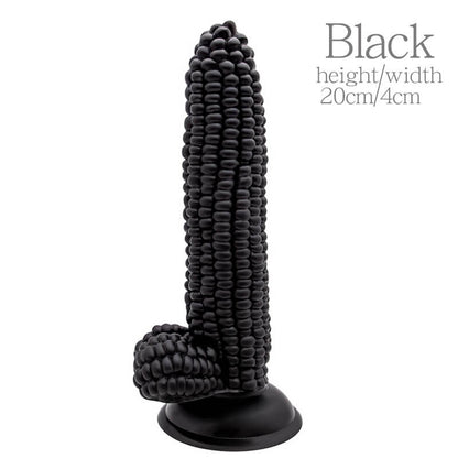 Realistic Silicone Corn Dildo Anal Plug Suction Cup Vegetable Dildo Sex Toys for Women Vaginal Massager G-Spot Masturbator Good