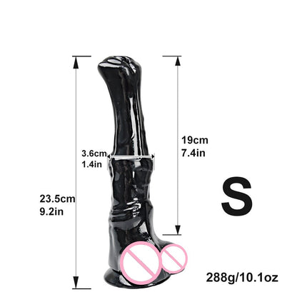 ม้ายักษ์ Dildo สมจริงอวัยวะเพศชาย Cock หญิง Masturbator สัตว์ Dildo Anal Plug ของเล่นสำหรับผู้ใหญ่18เพศของเล่นสำหรับผู้ชายผู้หญิงเลสเบี้ยน