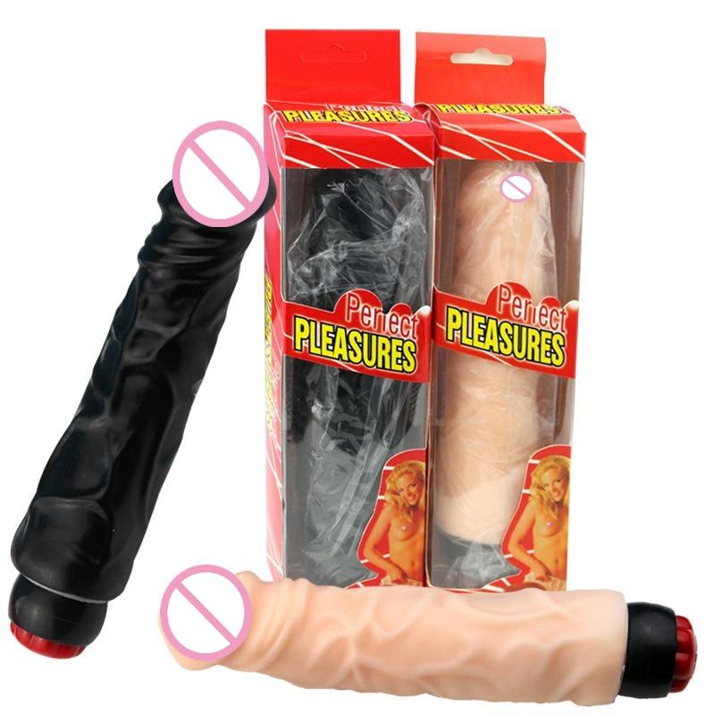 Dildo Soft Realistic Penis Sex Toys for Women Vagina Massager Multi-speed Vibrating Stimulator Dicks Clitoris G-spot Vibrators