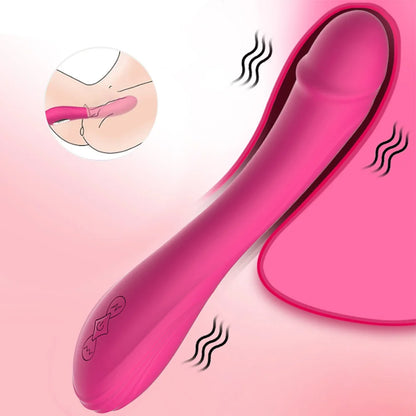 Dildo Vibrator for Women Clit Stimulator Silicone G Spot Vaginal Anal Vibrator Female Masturbator Adult Sex Toys for Women