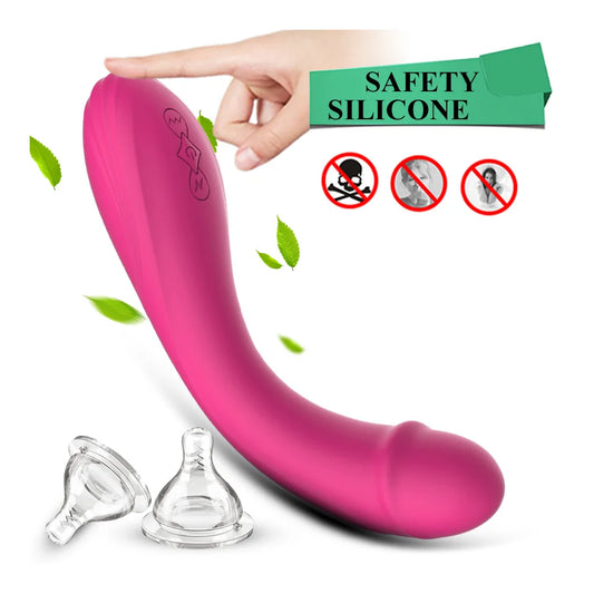 Dildo Vibrator for Women Clit Stimulator Silicone G Spot Vaginal Anal Vibrator Female Masturbator Adult Sex Toys for Women