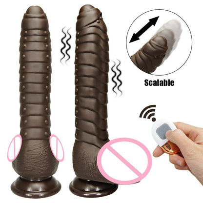 Soft Remote Control Dildo Vibrator Sex Toy Tool for Women Couples Large Realistic Anal Penis Female Masturbation Adult Sex Shop