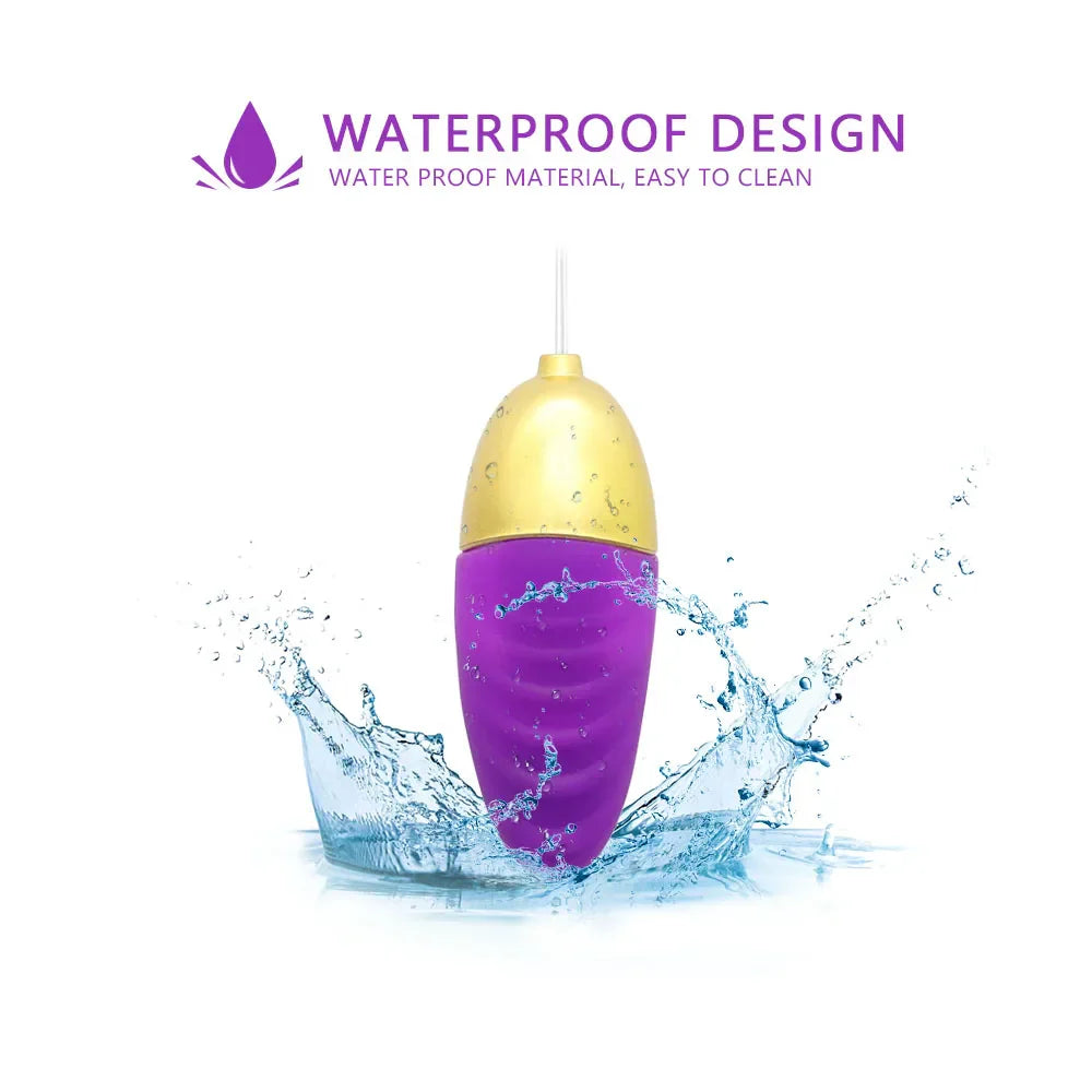 Waterproof Vibrators for Women Remote Control Egg Vibrator Strong Vibration G-Spot Massager Sex Toys for Women Sex Shop