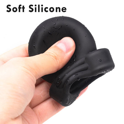 Electric Shock Glans Trainer SM Male Masturbator Scrotum Bondage Massage Chastity Cage Wireless Remote Control Sex Toys BDSM