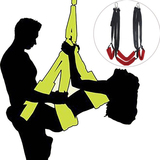 Erotic Adult Sex Toys for Women Couples Sex Swing BDSM Bondage Handcuffs Ankle Cuffs Under Bed Restraint Slave Fetish Games