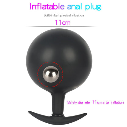 Expandable Prostate Massager Butt Plug Adult Sex Toys Inflatable Silicone Huge Big Anal Plug Anal Dildo Pump Anal Dilator