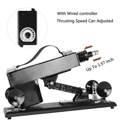 Sex Machine With 3XLR Suction Cup For Women Automatic Vibrator Adult Sex Toys Pumping Gun Love Machine Male Masturbator