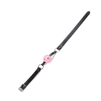Factory Direct Sale BDSM Bondage Fetish Mouth Restraints Sex Products Sex Toy Set Silicone Ball Gag