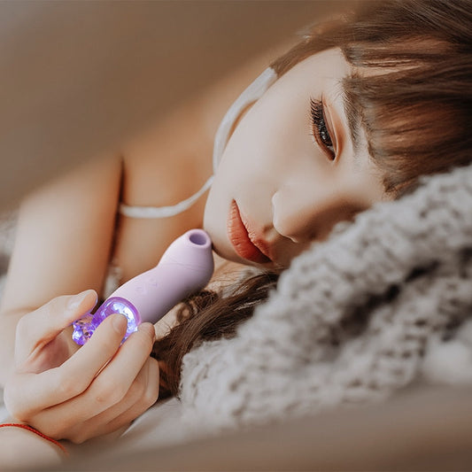Fairy Clitoris Sucker Artificial Crystal Stone Decoration Sucking Vibrator Clitoral Stimulator Nipple Sucker for Women