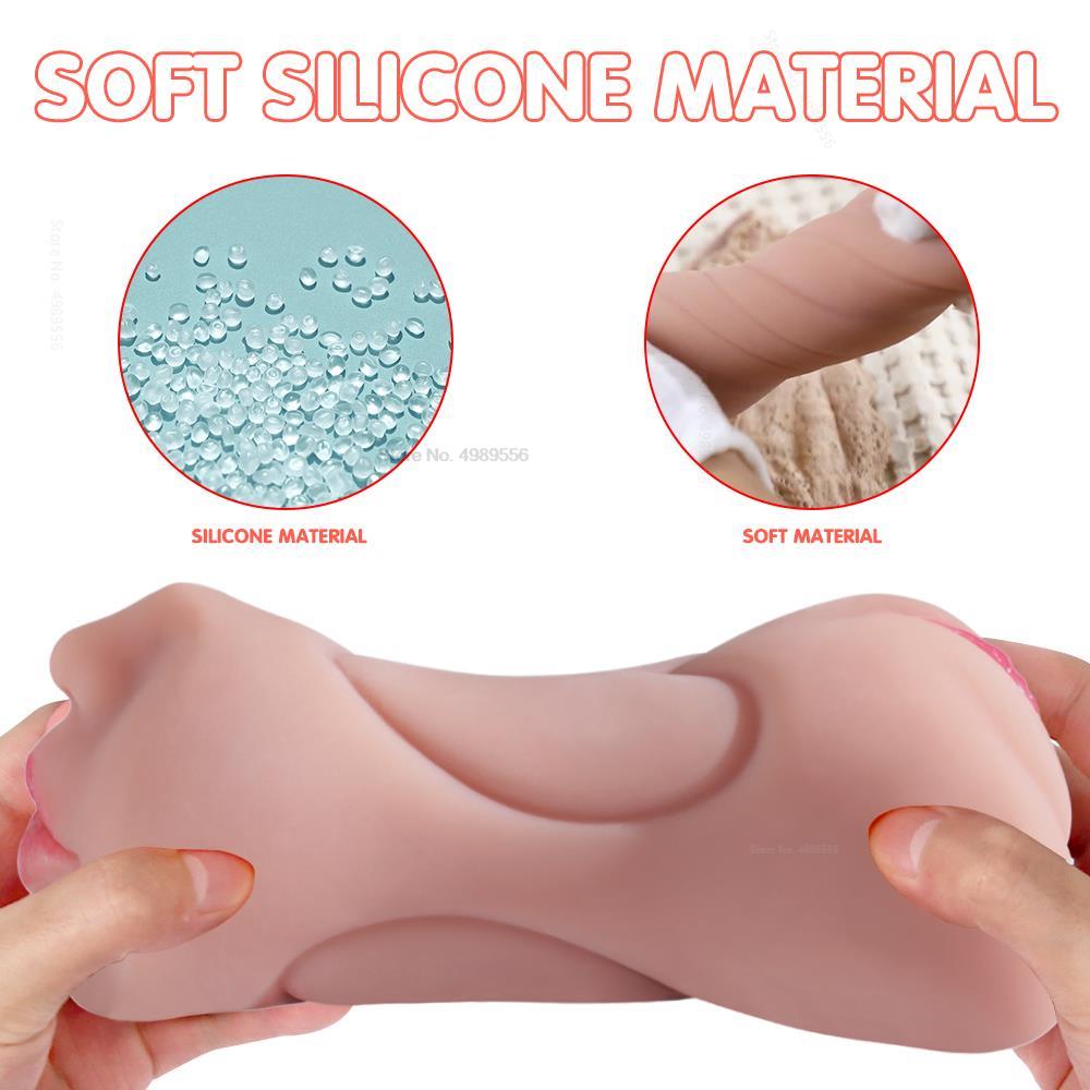 Realistic 3D Deep Throat Male Masturbator - Oral Sex Cup - Artificial Vagina Sex Toy for Men and Women - SexToy Shop