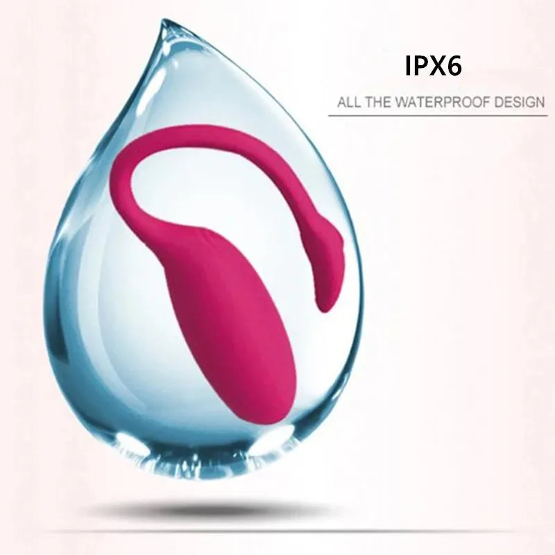 Flamingo APP Bluetooth Egg Vibrator Sex Toy for Woman Clitoris Stimulation Vagina Massager Vibrating Ball Magic Motion Vibrator