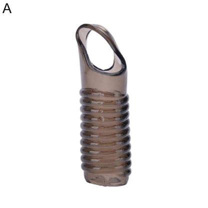 Flexible Penis Extender Sleeve Condoms Thread Penis Sleeve Extension Scrotum Ring Sex Toys Delay Ejaculation Cock Ring Sex Toy