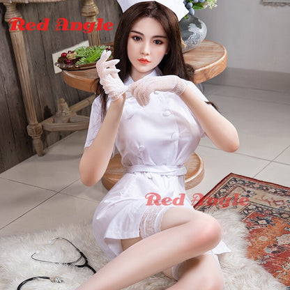 Red Corner Silicone Sex Doll Asian Full Body Platinum Silicone Real Vagina Pussy Anal Anime Sex Toy for Male Men