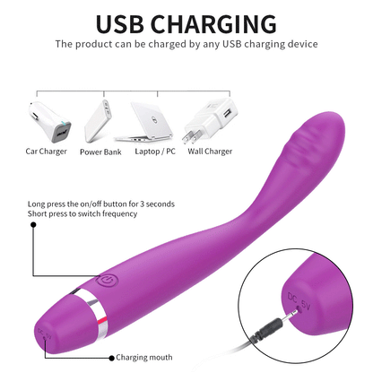 G Spot Vibrator Finger Vibrator Dildo Clitoris Stimulator Vagina Vibrator for Beginners Masturbator Massager Sex Toys for Women 18+