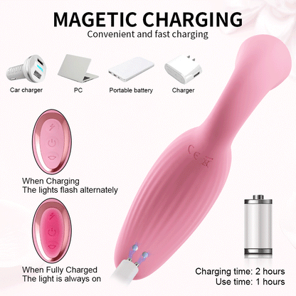 G Spot Clitoral Sucking Vibrator Dildo Vibrating Vaginal Stimulator with Anal Massager 5 + 10 Modes Adult Sex Toy for Women Couples