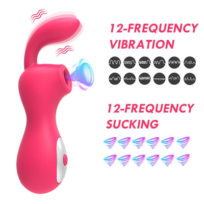 Clitoral vibrator, vacuum clitoral sucker, G-spot sucker for women, vacuum nipple stimulator, adult sex toy for women.