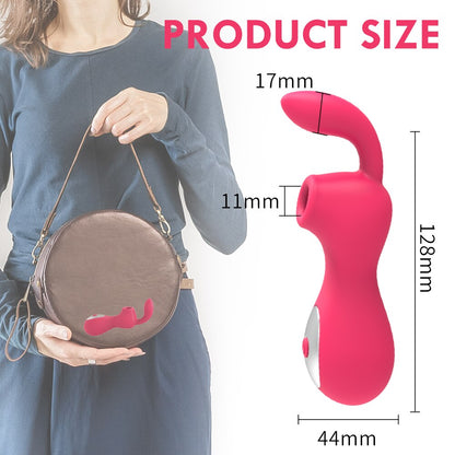Clitoral vibrator, vacuum clitoral sucker, G-spot sucker for women, vacuum nipple stimulator, adult sex toy for women.