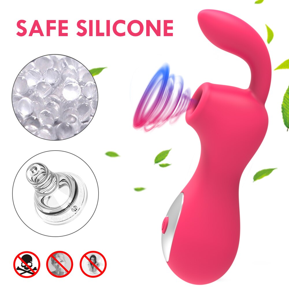 Clitoral vibrator, vacuum clitoral sucker, G-spot sucker for women, vacuum nipple stimulator, adult sex toy for women.