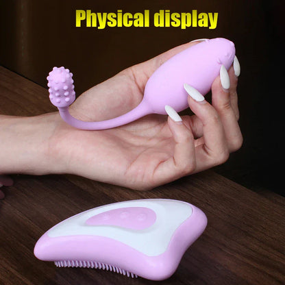 G-spot Bullet Vibrating Egg Vibrator Vagina Ball Ben Wa Balls Anal Nipple Stimulation Wireless Remote Adult Sex Toys For Women