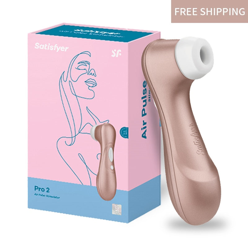 German Satisfyer Pro 2 Sucking Vibrators G-Spot Clit Stimulation Vibration Nipple Sucker Erotic Adult Sex Toys for Women Clitoral