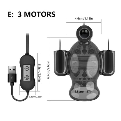 Effective Glans Vibrator Male Penis Trainer Sleeve Sex Toy for Men Delay Ejaculation Male Masturbation 20 Speeds