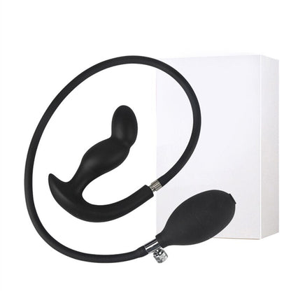 Go Out Double Layer Inflated Super Big Anal Plug Dildo Pump Butt Plug Anal Dilator Prostate Massage Extender Dilatador Sex Toys