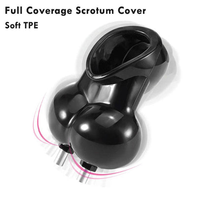 Electric Shock Glans Trainer SM Male Masturbator Scrotum Bondage Massage Chastity Cage Wireless Remote Control Sex Toys BDSM
