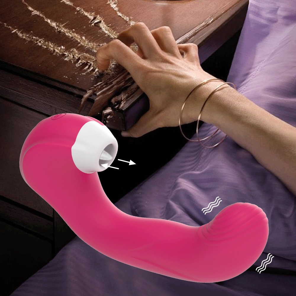 Burningus 3-in-1 Clitoral, Vaginal Sucking, and Licking Vibrator, Female G-Spot Vibrating Clitoris Stimulator Sex Toys for Couples, Adults
