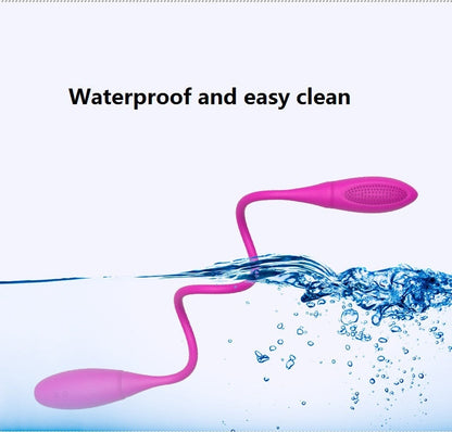 7 Speed Silicone Snaky Double Vibration USB Rechargeable G-spot Vibrator Bullet Adult Sex Products for Couple Toys