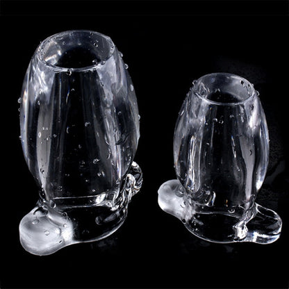 Hollow Anal Plug, Anal Extender, Dilator, Butt Plug, Peep Vagina and Anal Enema Sex Toys for Men, Gay Sex Products
