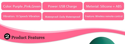 Remote Control Female Wearable Bullet Vibrator Adult Sex Toy for Woman Clitoral Stimulate Dildo Vibrators for Women Masturbator