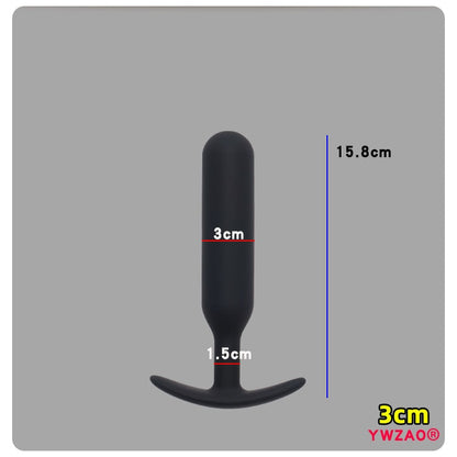 YWZAO Adult Silicone 18+ Tools 18 Anal Ass Shop Butt Toys Butt for Women Training Kit Sex Toys Females Sexy Plugs Men G38
